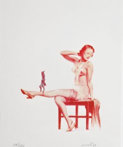 Paco Pomet - "Rodeo" litografía color