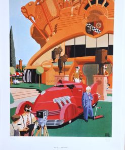 Daniel Torres - "La petite parade, 1988" serigrafia, edición limitada y firmada a lápiz