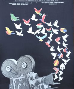 Carteles de cine - "Americas Film Festival 1992" cartel original