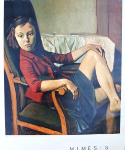 Balthasar Balthus - "Theresse" cartel original exposición Mimesis realismos modernos en el Museo Thyssen-Bornemisza en 2006