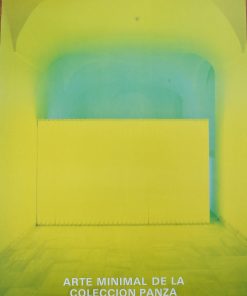 Dan Flavin - "Instalación" cartel original exposición Arte minimal de la colección Panza en el Centro de arte Reina Sofia en 1988