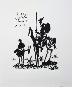Pablo Picasso - "Don Quijote" reproducción, publicado por Shorewood Fine Arts Reproductions, USA