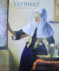 Johannes Vermeer - "Mujer con aguamanil" cartel original exposición en el Museo del Prado en 2003