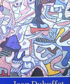 Jean Dubuffet - "Hourloupe 1963" cartel original exposición en Fondation Maeght Saint Paul en 1.985