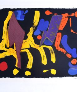 Marino Marini - "Chevaux et chevaliers VII" 1972, litografía