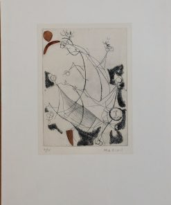 Marino Marini - "Miracolo" Portfolio A-55, 1957, grabado aguafuerte y aguatinta