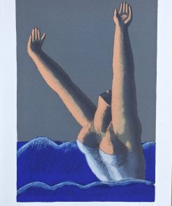 Mariano Otero - "Bañista III" serigrafia
