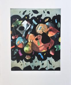 Cristobal Toral - "Bodegón" grabado aguafuerte