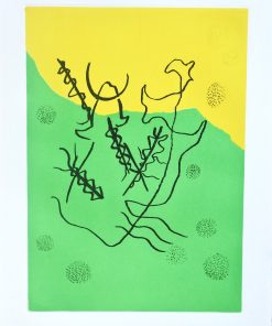 Rafael Alberti - "Toro de la muerte, serie Tauromaquia" Grabado aguatinta