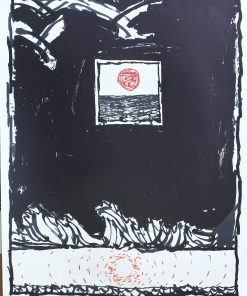Pierre Alechinsky - "L´oiel fixe" litografía