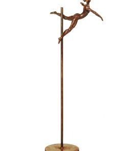 Fernando Suarez Reguera - "Mujer circo I" escultura bronce y hierro