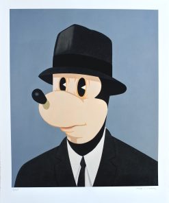Fernando Bellver - "Mickey - Alex Katz" litografía