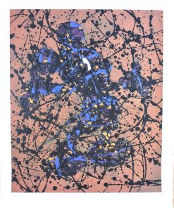 Fernando Bellver - 2Mickey - Jackson Pollock" litografía