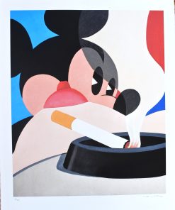 Fernando Bellver - "Mickey - Tom Wesselmann" litografía