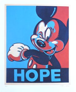 Fernando Bellver - "Mickey - Shepart Fairey" litografía
