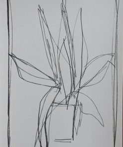 Joan Hernandez Pijuan - "Hojas sueltas III" serie Antojos, serigrafia