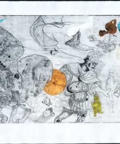 Jorge Castillo - "Perseo" grabado aguafuerte