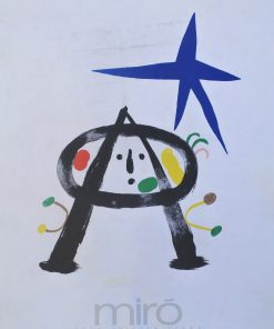 Joan Miró - "Parlez seul pour Tristan Tzara" cartel litográfico original