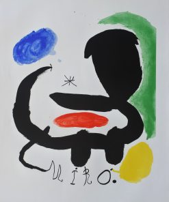 Miró Joan - "Sala Pelaires 1970" cartel impresión litográfica "avant la lettre" exposición en la Sala Pelaires de Palma de Mallorca en 1970