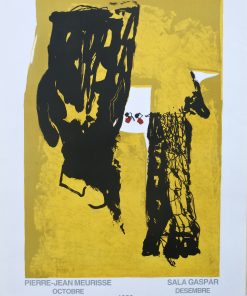 François Xavier Fagniez - "Expo 1989" cartel original exposición en Toulouse y Barcelona en 1989