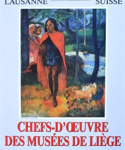 Gauguin Paul - "Le sorcier" cartel original exposición Chefs d´ Ouvre des Musées de Liège en Fondation de l´Hermitage Lausanne en 1989