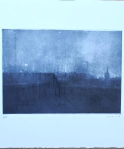 Isabel Muñoz - "Lluvia tras el cristal" heliograbado