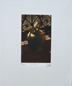 Ramiro Undabeytia - "Estio" Grabado mezzotinta