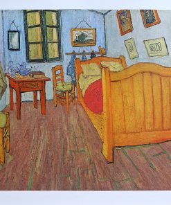 Vincent Van Gogh - "La habitación en Arles" reproducción, editado en Paises Bajos