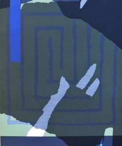 Joaquin Vaquero Turcios - "El invierno" carpeta el Jardín, serigrafia. Se acompaña un poema de Mercedes Ibañez Novo