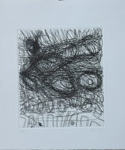 Daniel Verbis - "Campo magnético" 2009, grabado aguafuerte