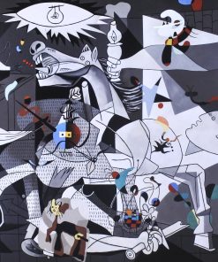 Fernando Bellver - "Miró visita el estudio de Picasso" Gran formato, Estampación digital