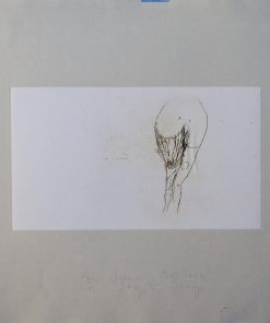 Joseph Beuys - "Frauentorso" suite Tränen, grabado y collage