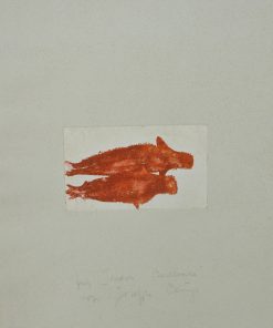 Joseph Beuys - "Meerengel Robbe 3" 1982, Suite Zirkulationszeit, grabado aguatinta