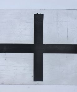 Jose Pedro Croft - "Floating black cross" grabado aguafuerte