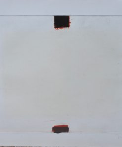 Jose Pedro Croft - "Four black on red" grabado aguafuerte