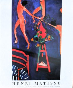 Henri Matisse - "La Dance" cartel original exposición en el Museu Picasso de Barcelona en 1988