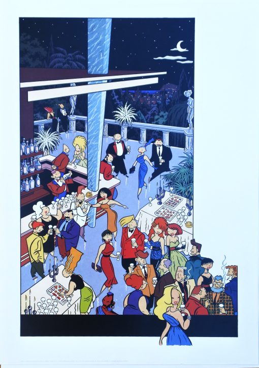 Max, Francesc Capdevila - "The party" cartel original años 80, edición limitada