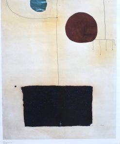 Joan Miró - "Miró : Tierra" cartel original exposición en el Museo Thyssen Bornemisza en 2008