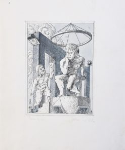 Guillermo Pérez Villalta - "Faeton IX" grabado