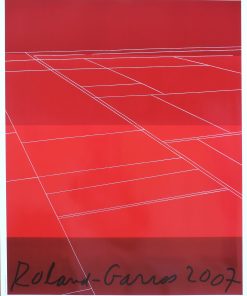 Kate Shepherd - "Roland Garros 2007" cartel original torneo de tenis