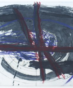 Gerardo Delgado - "Las Ruinas I" grabado aguafuerte