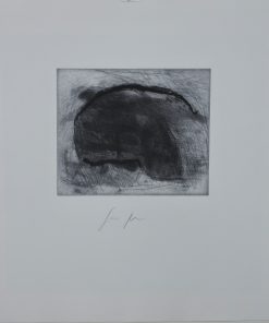 Gerardo Delgado - "Composición sin título" grabado aguafuerte