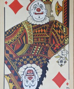 Fernando Bellver - "King and Queen of diamonds" pintura oleo sobre tabla