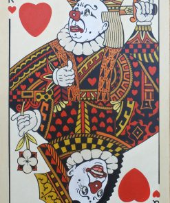 Fernando Bellver - "King and Queen of hearts" pintura oleo sobre tabla