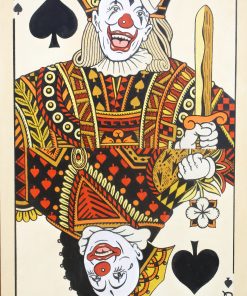 Fernando Bellver - "King and Queen of spades" pintura oleo sobre tabla