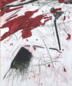 Miguel Angel Campano - "Gran Vía II" grabado aguafuerte