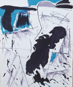 Miguel Angel Campano - "Gran Vía III" grabado aguafuerte