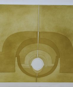 Amadeo Gabino - "Escudo III" grabado aguafuerte