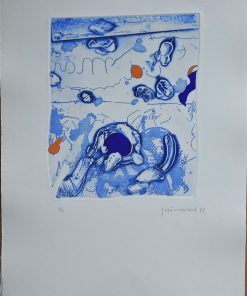 Josep Guinovart - "Marenostrum-12" grabado aguafuerte