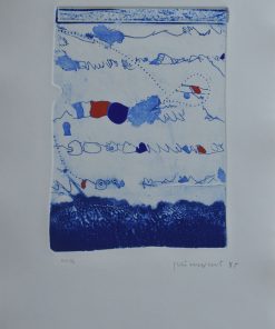 Josep Guinovart - "Marenostrum-16" grabado aguafuerte